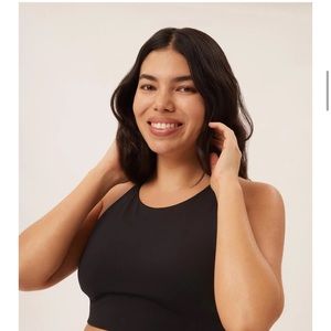 Girlfriend Collective Topanga Halter Bra Size Large